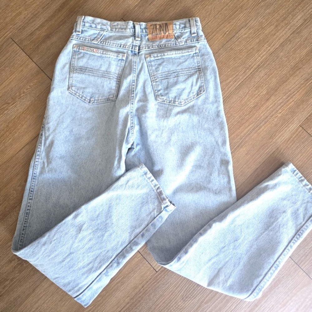 Zena Soft Blue Vintage Jeans
